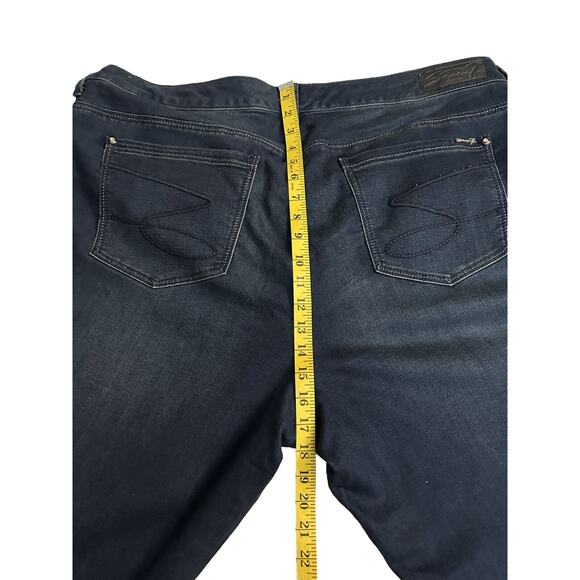 Seven7 Plus Size 24 Luxe Women Skinny Denim Jeans Preowned - Picture 9 of 9